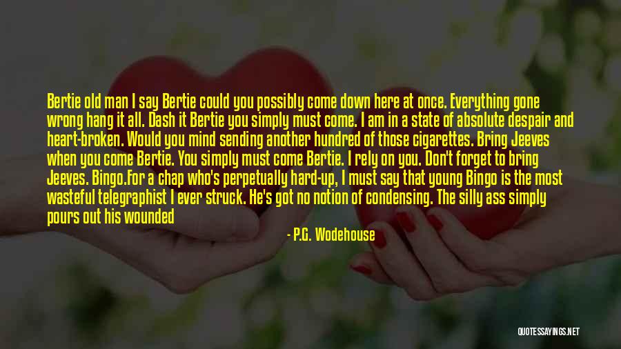 Telegraphist Quotes By P.G. Wodehouse Telegraphist Quotes By P.G. Wodehouse