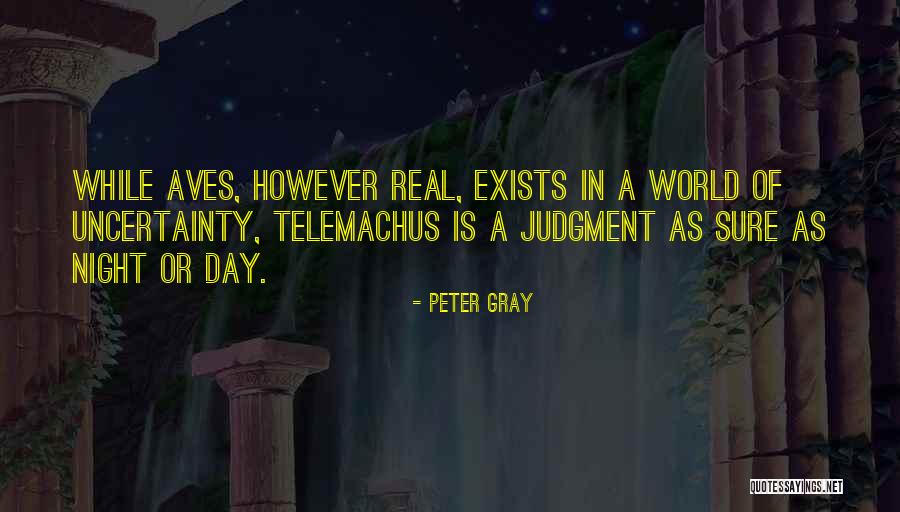 Telemachus Quotes By Peter Gray