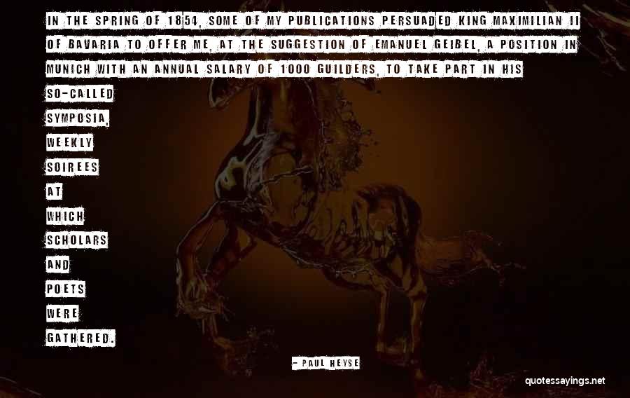 Telemaco Guenda Quotes By Paul Heyse Telemaco Guenda Quotes By Paul Heyse