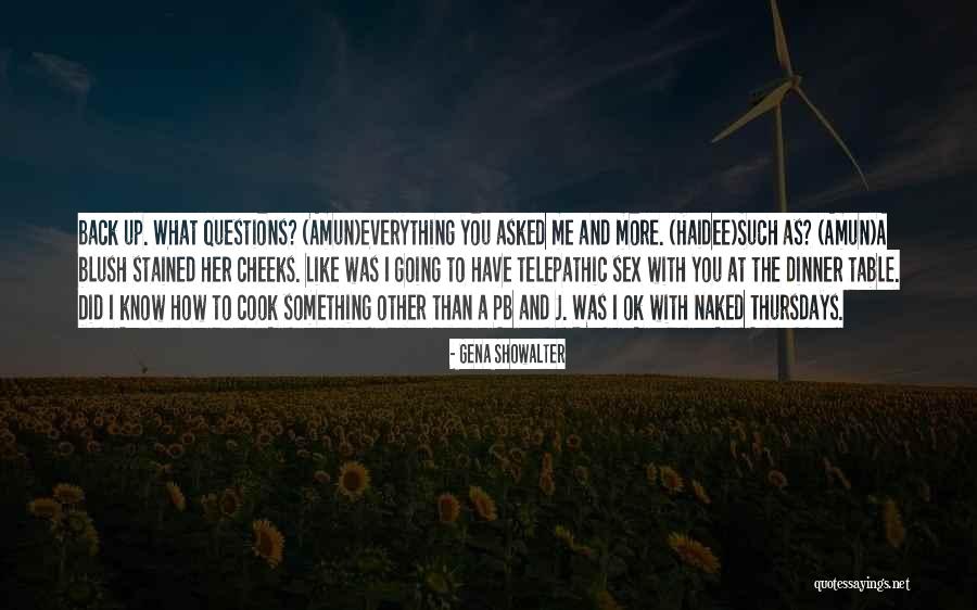 Telepathic Quotes By Gena Showalter Telepathic Quotes By Gena Showalter