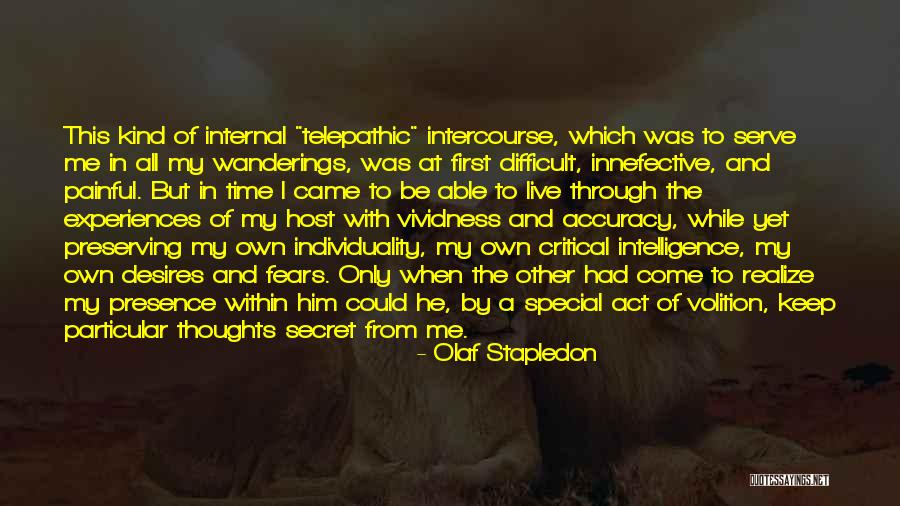 Telepathic Quotes By Olaf Stapledon Telepathic Quotes By Olaf Stapledon