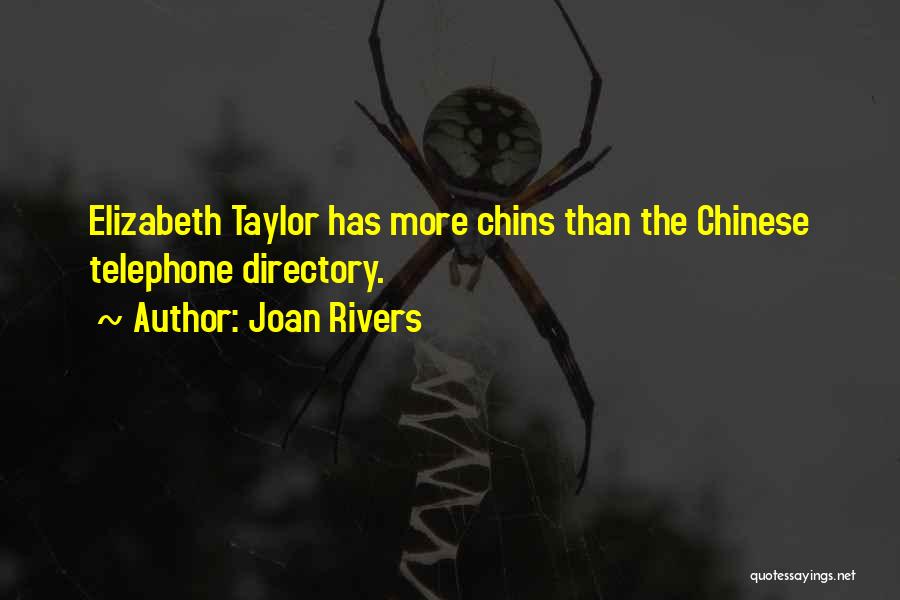 Telephone Directory Quotes By Joan Rivers