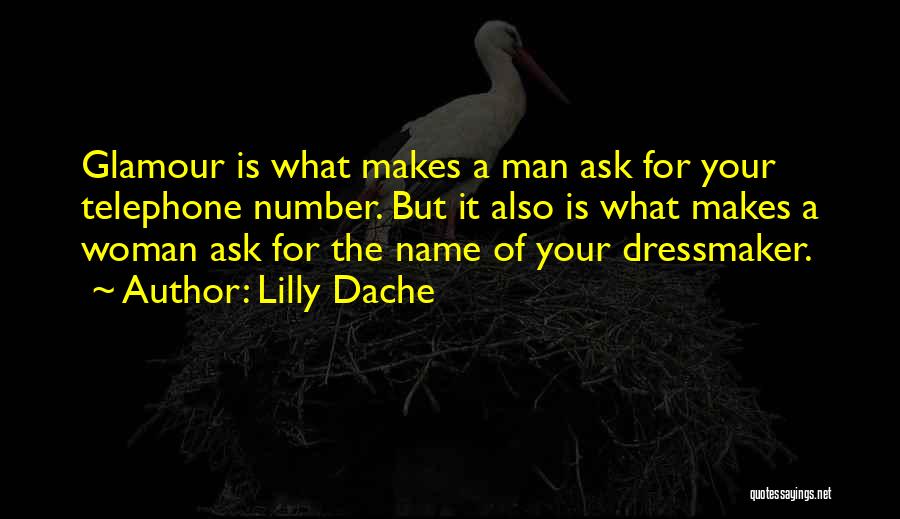 Telephone Numbers Quotes By Lilly Dache