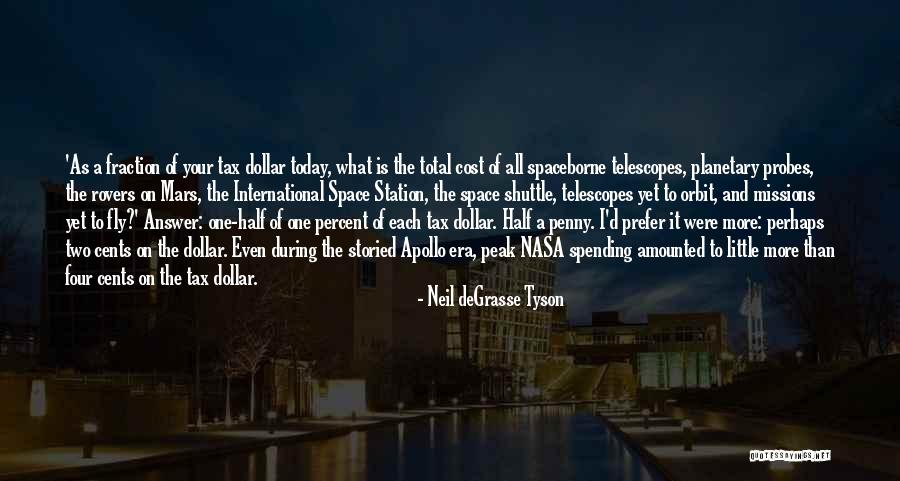 Telescopes Quotes By Neil DeGrasse Tyson