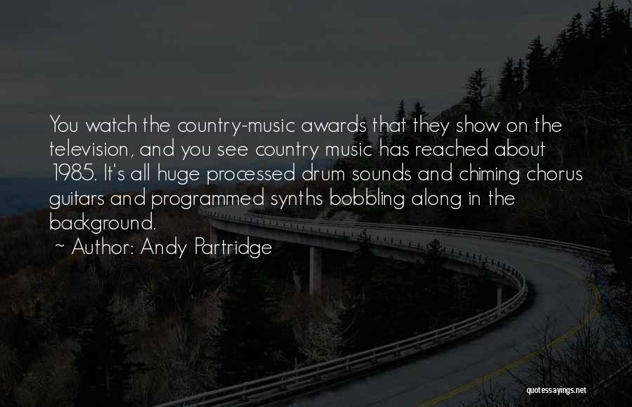 Television And Quotes By Andy Partridge