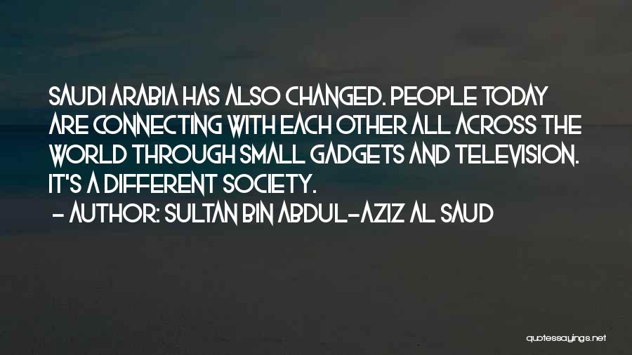 Television And Society Quotes By Sultan Bin Abdul-Aziz Al Saud