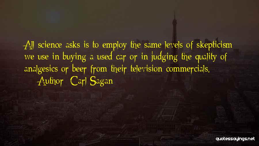 Television Commercials Quotes By Carl Sagan