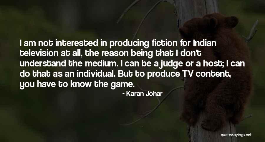 Television Host Quotes By Karan Johar Television Host Quotes By Karan Johar