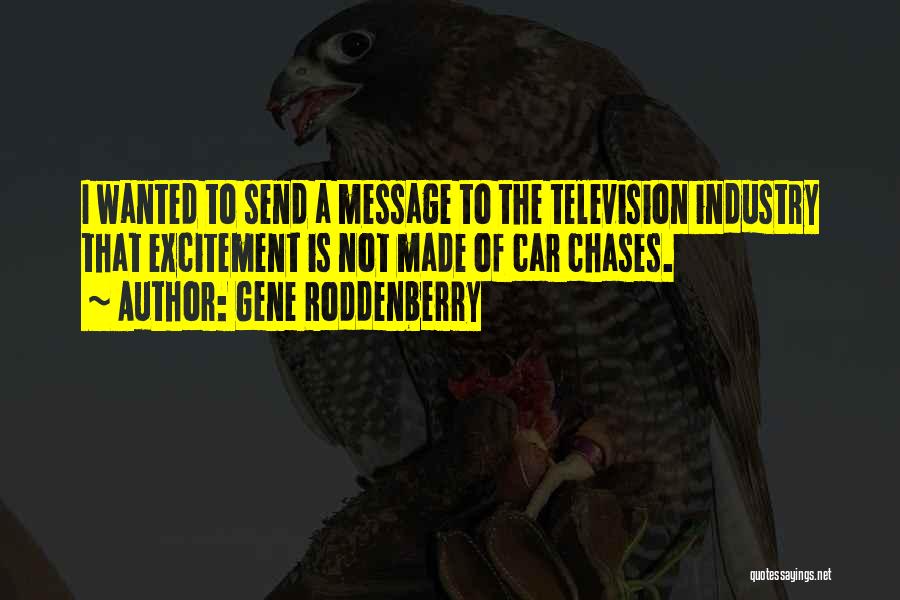 Television Industry Quotes By Gene Roddenberry