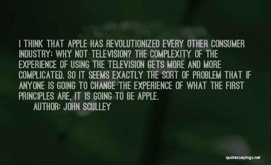 Television Industry Quotes By John Sculley