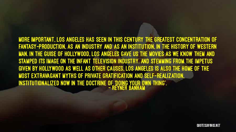 Television Production Quotes By Reyner Banham Television Production Quotes By Reyner Banham