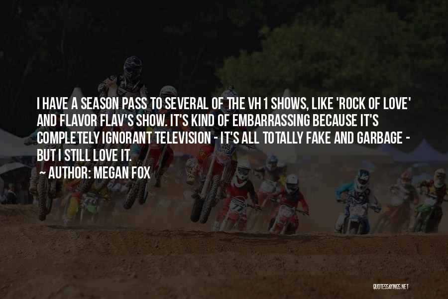 Television Show Quotes By Megan Fox