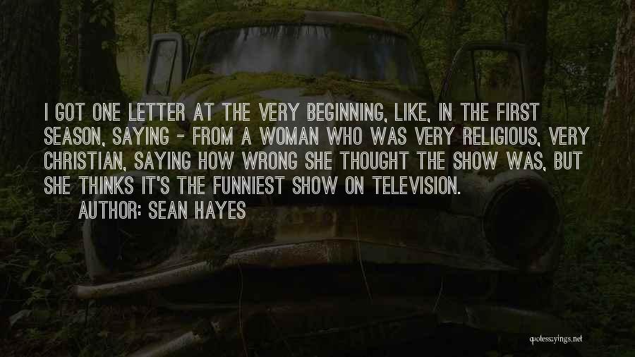 Television Show Quotes By Sean Hayes