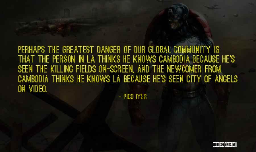 Telgen Dna Quotes By Pico Iyer Telgen Dna Quotes By Pico Iyer