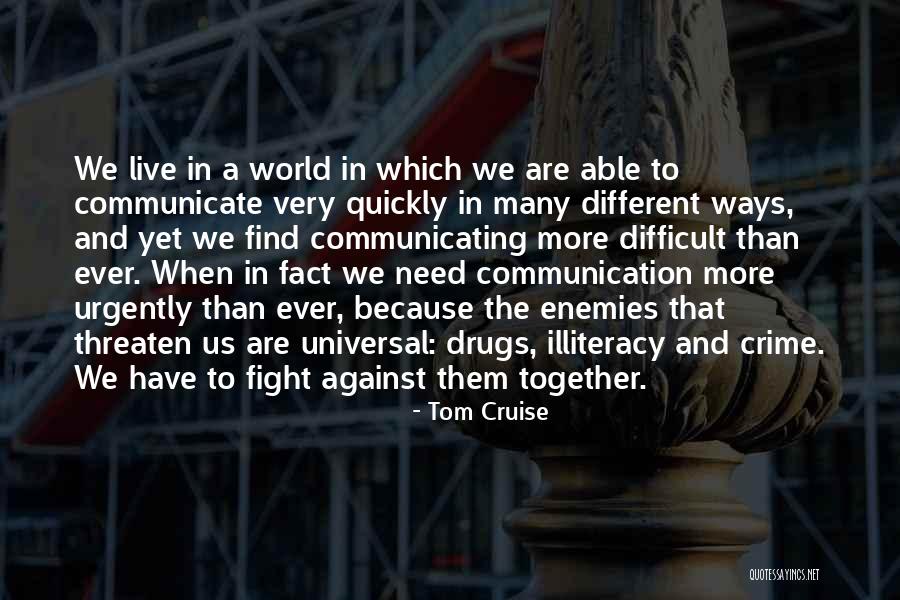 Telinga Quotes By Tom Cruise Telinga Quotes By Tom Cruise