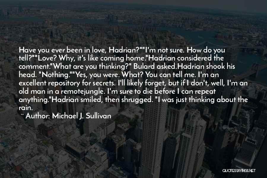 Tell Me How To Forget You Quotes By Michael J. Sullivan