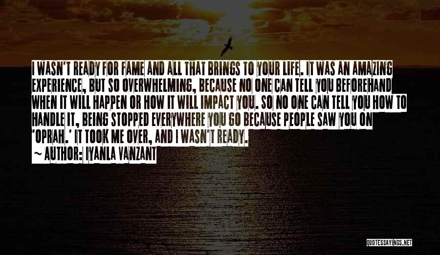 Tell Me I Can't And I Will Quotes By Iyanla Vanzant