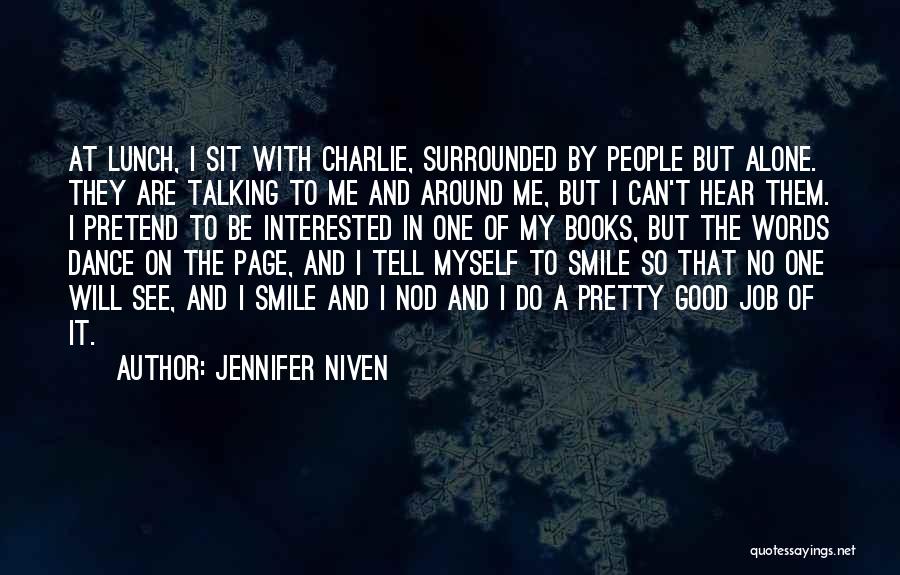 Tell Me I Can't And I Will Quotes By Jennifer Niven