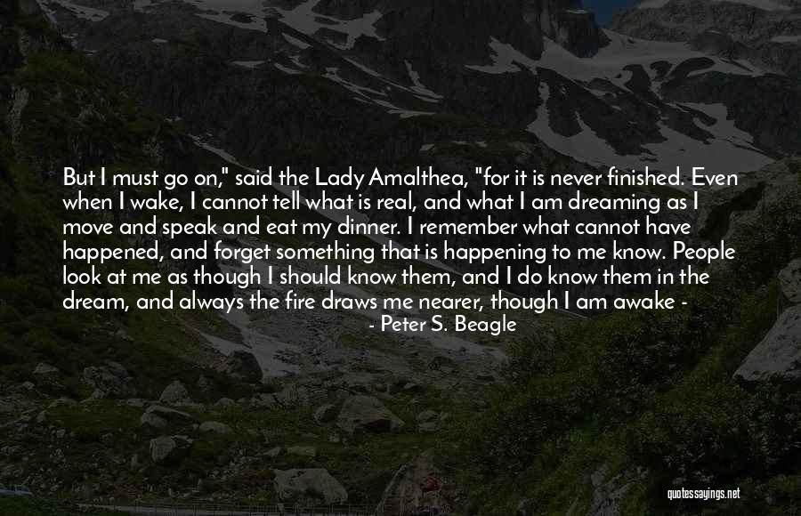 Tell Me It's Real Quotes By Peter S. Beagle