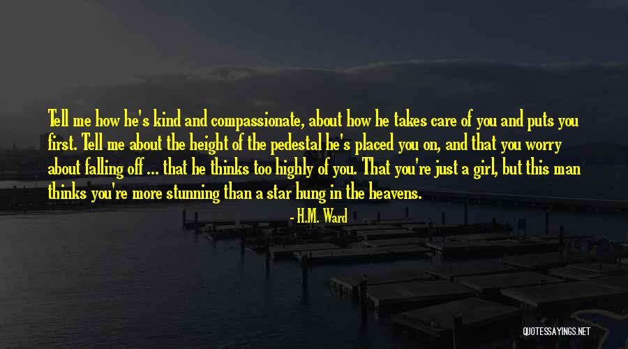 Tell Me More About You Quotes By H.M. Ward Tell Me More About You Quotes By H.M. Ward