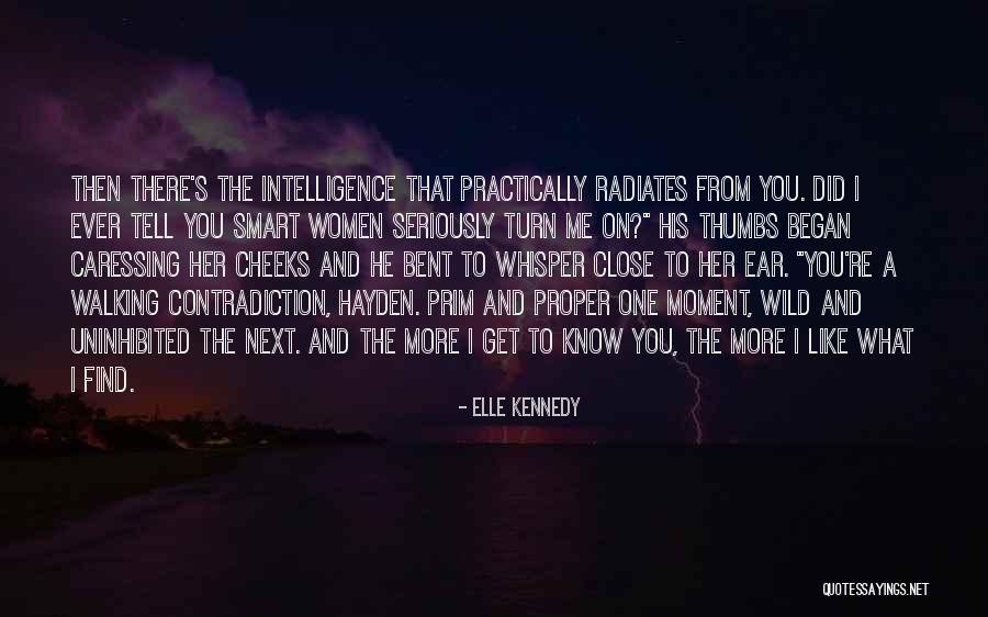 Tell Me More Quotes By Elle Kennedy Tell Me More Quotes By Elle Kennedy