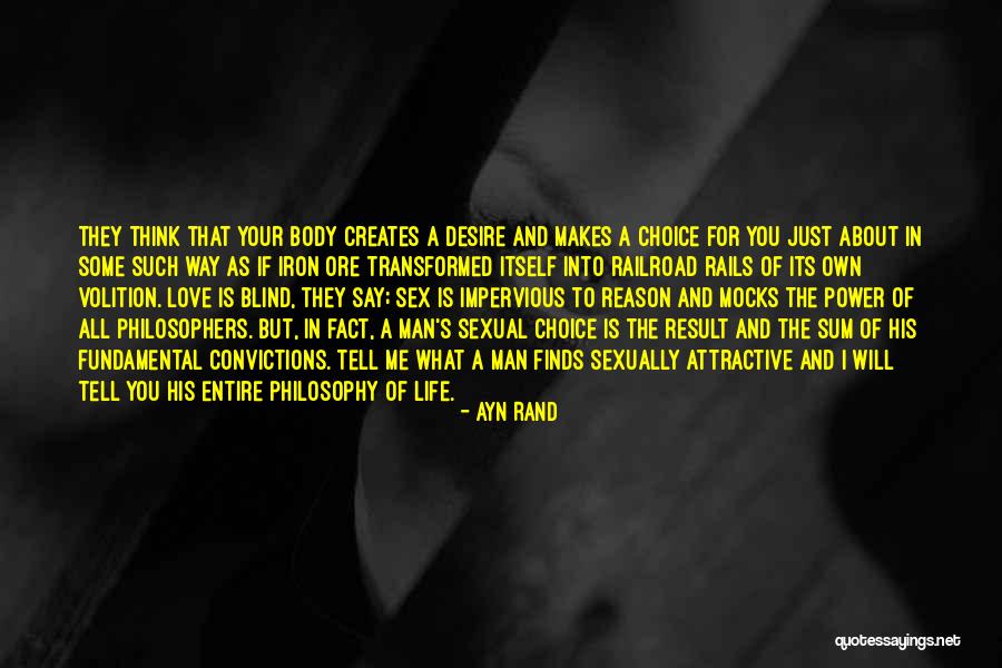 Tell Me Some Love Quotes By Ayn Rand