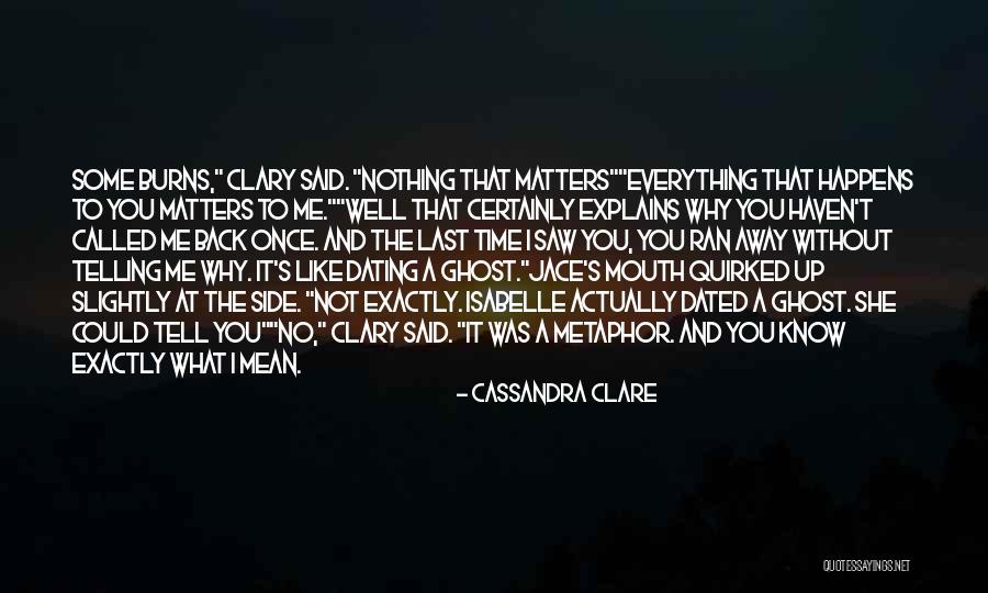 Tell Me Some Love Quotes By Cassandra Clare