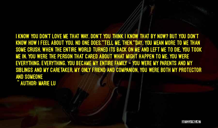 Tell Me Some Love Quotes By Marie Lu