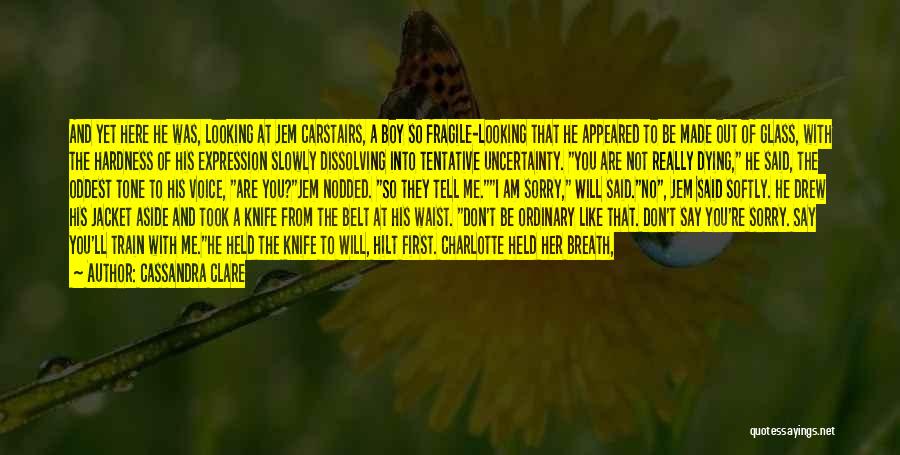 Tell Me Something Beautiful Quotes By Cassandra Clare
