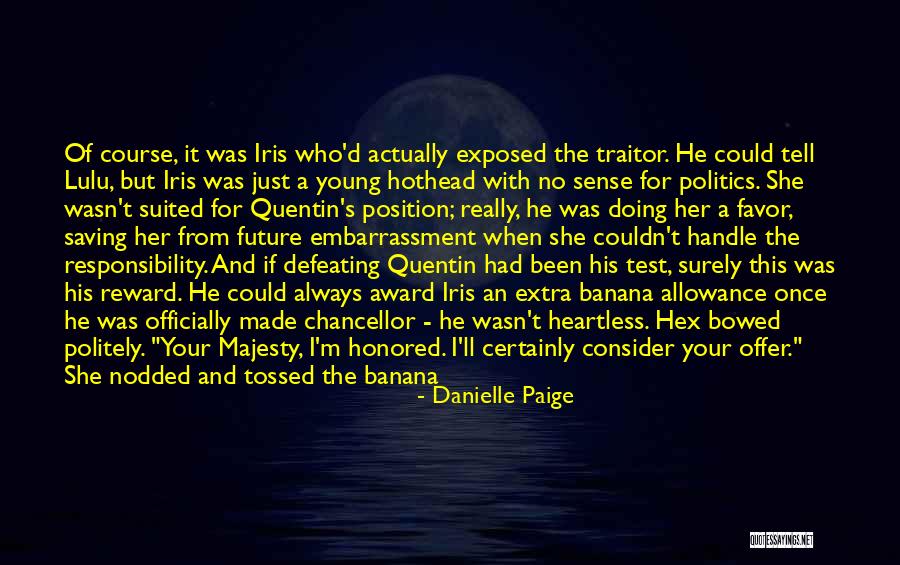 Tell The Future Quotes By Danielle Paige Tell The Future Quotes By Danielle Paige