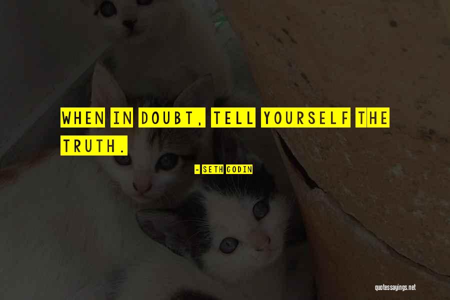 Tell Yourself The Truth Quotes By Seth Godin