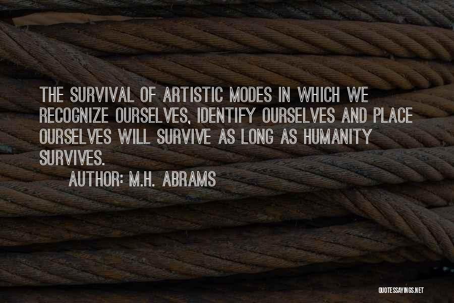 Telled Quotes By M.H. Abrams