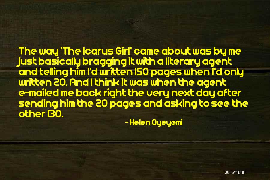 Telling A Girl To Back Off Quotes By Helen Oyeyemi