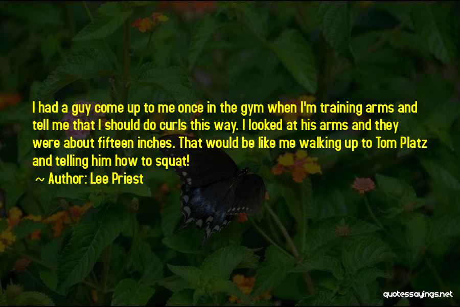 Telling A Guy You Like Him Quotes By Lee Priest