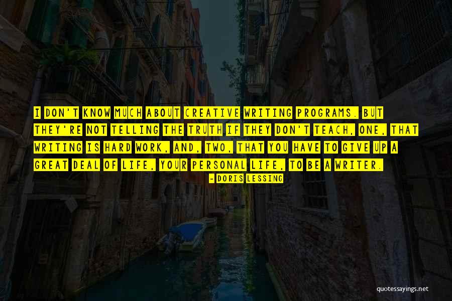 Telling Hard Truth Quotes By Doris Lessing Telling Hard Truth Quotes By Doris Lessing