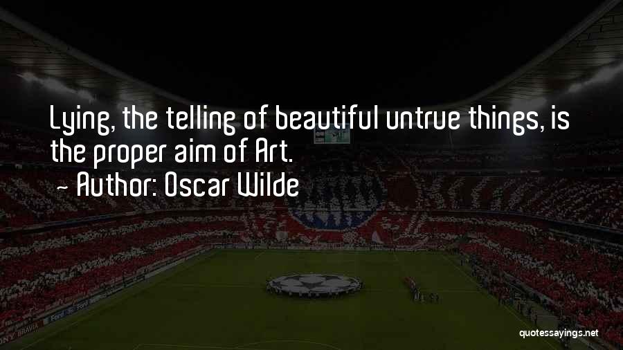 Telling Her She's Beautiful Quotes By Oscar Wilde