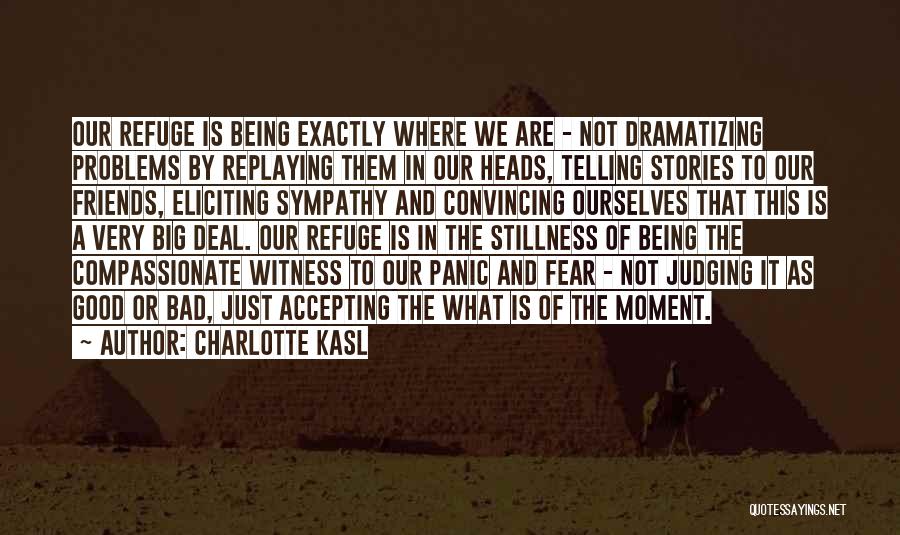 Telling Our Stories Quotes By Charlotte Kasl