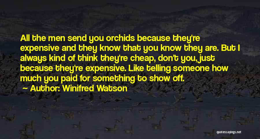 Telling Someone Off Quotes By Winifred Watson