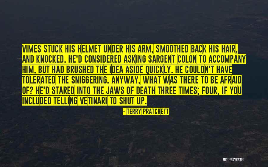 Telling Someone To Shut Up Quotes By Terry Pratchett Telling Someone To Shut Up Quotes By Terry Pratchett