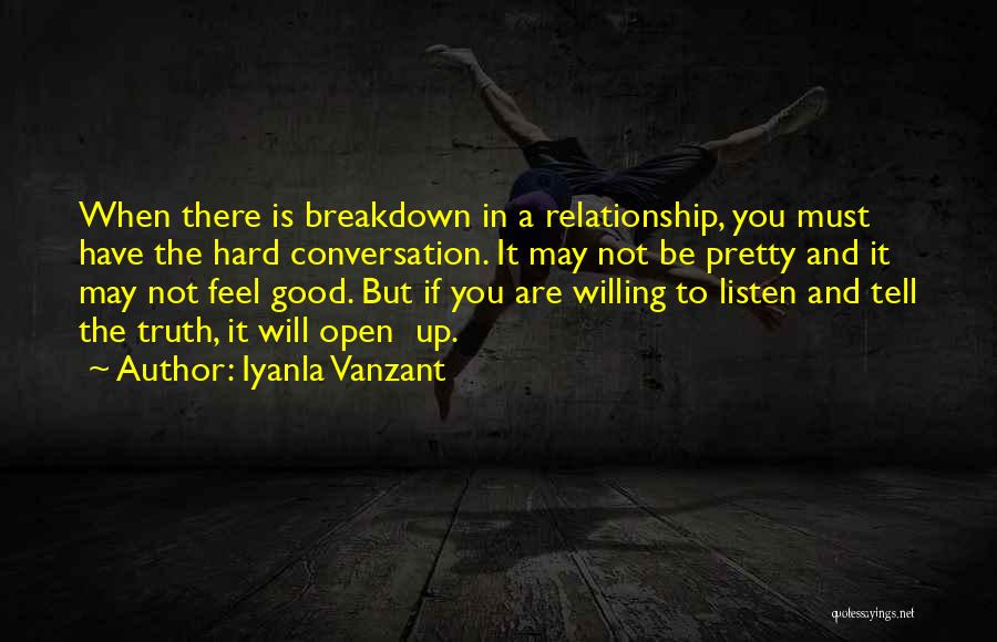 Telling The Truth Is Hard Quotes By Iyanla Vanzant