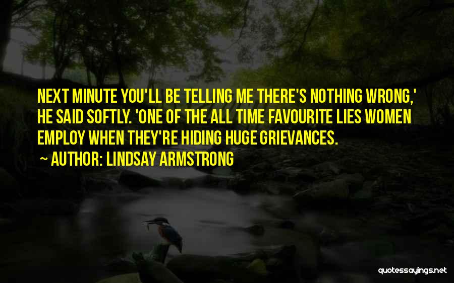 Telling Time Quotes By Lindsay Armstrong