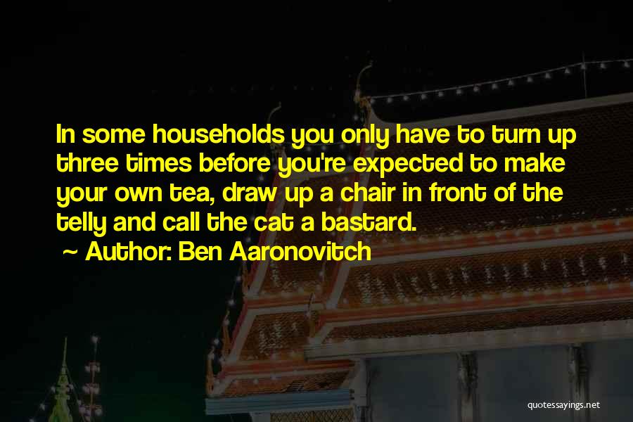 Telly Quotes By Ben Aaronovitch