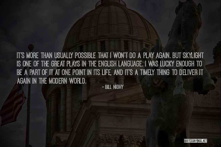 Tement Wine Quotes By Bill Nighy Tement Wine Quotes By Bill Nighy