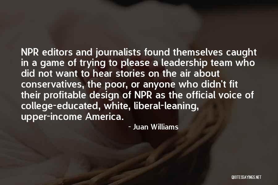 Temerse Que Quotes By Juan Williams Temerse Que Quotes By Juan Williams