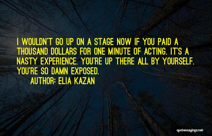 Temmie Quotes By Elia Kazan