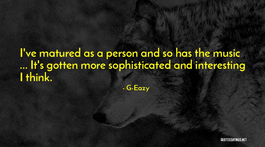 Tempelhof Chamaecyparis Quotes By G-Eazy Tempelhof Chamaecyparis Quotes By G-Eazy