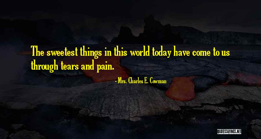 Temper Sol Quotes By Mrs. Charles E. Cowman Temper Sol Quotes By Mrs. Charles E. Cowman