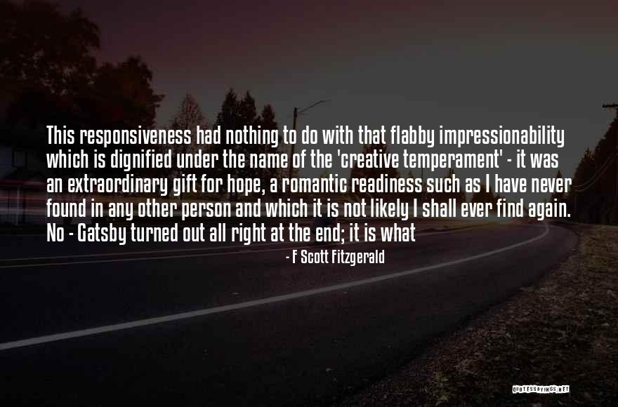 Temperament Quotes By F Scott Fitzgerald Temperament Quotes By F Scott Fitzgerald