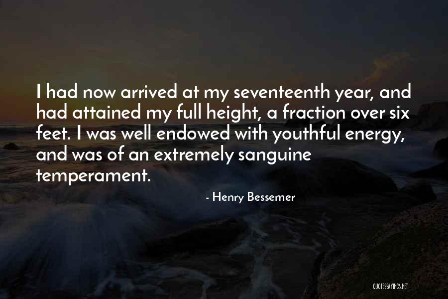 Temperament Quotes By Henry Bessemer Temperament Quotes By Henry Bessemer