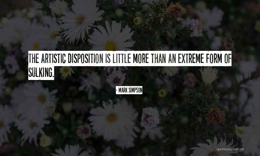 Temperament Quotes By Mark Simpson Temperament Quotes By Mark Simpson